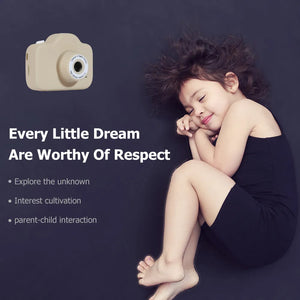 Toy Camera Mini Kids Camera Digital Toy Camera Multifunctional Child Selfie Toy USB Charging for Children Toddler Party Gifts