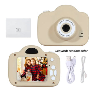 Toy Camera Mini Kids Camera Digital Toy Camera Multifunctional Child Selfie Toy USB Charging for Children Toddler Party Gifts