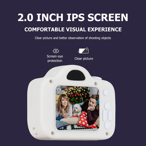 Toy Camera Mini Kids Camera Digital Toy Camera Multifunctional Child Selfie Toy USB Charging for Children Toddler Party Gifts