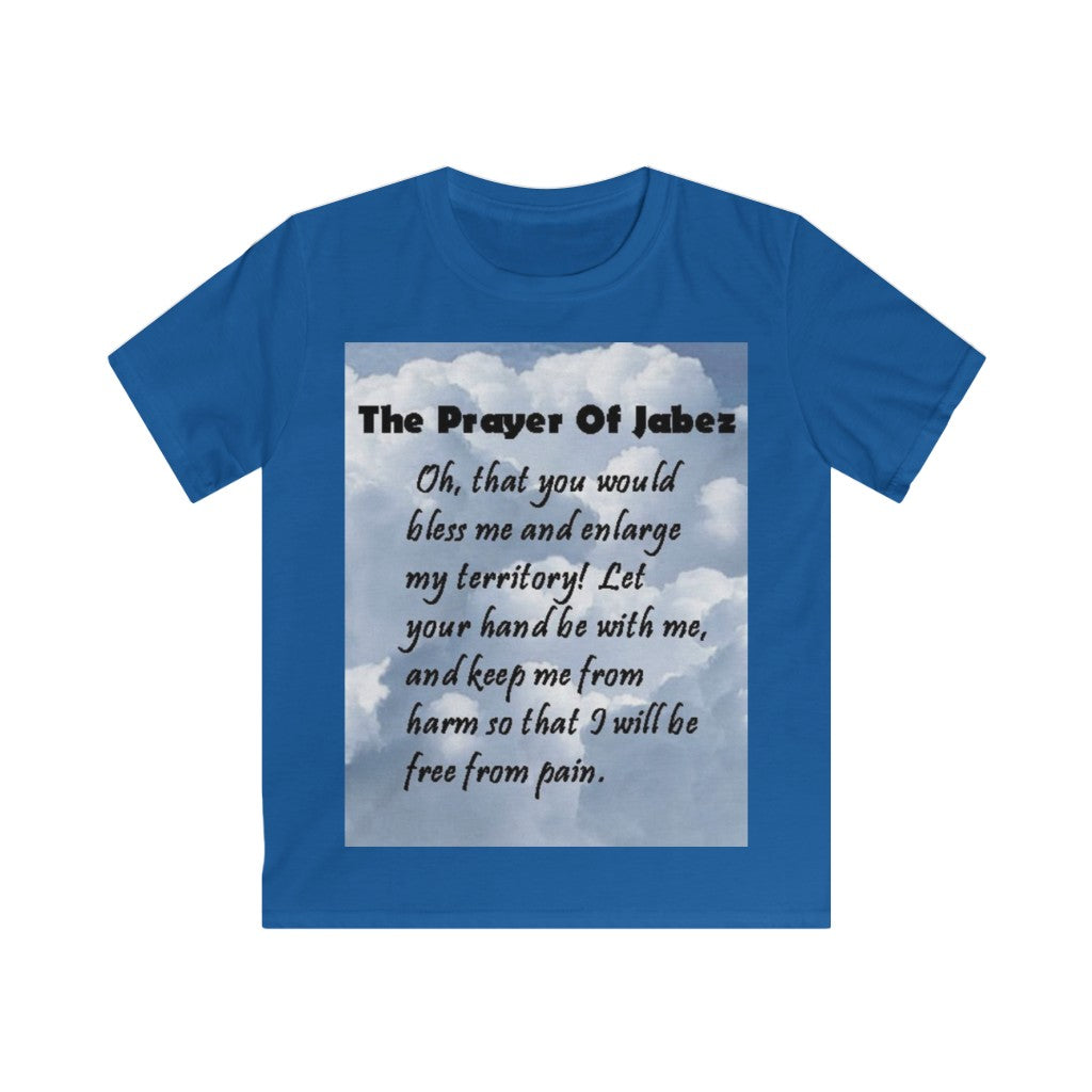 Prayer of Jabez  Kids Softstyle Tee(UK)