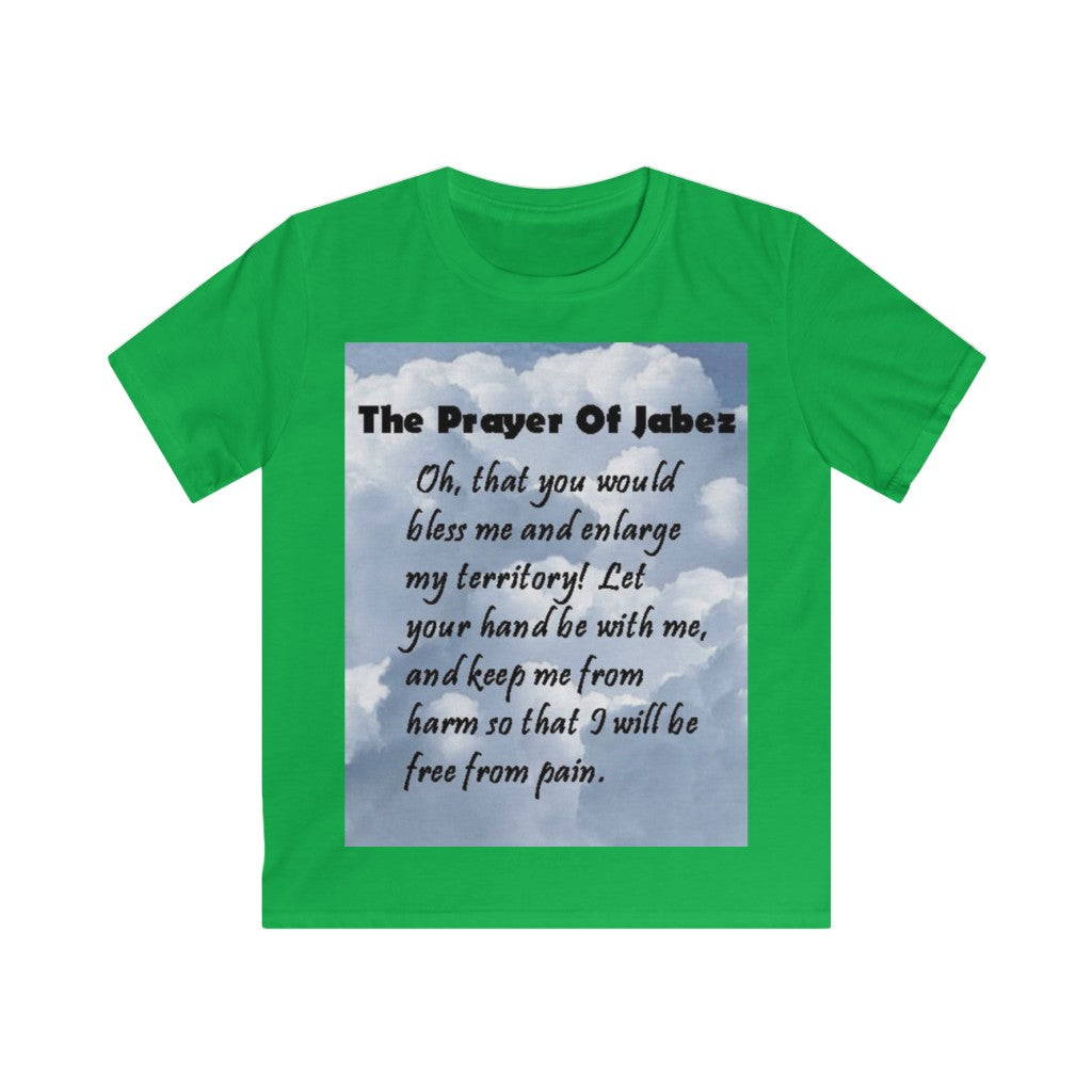 Prayer of Jabez  Kids Softstyle Tee(UK)