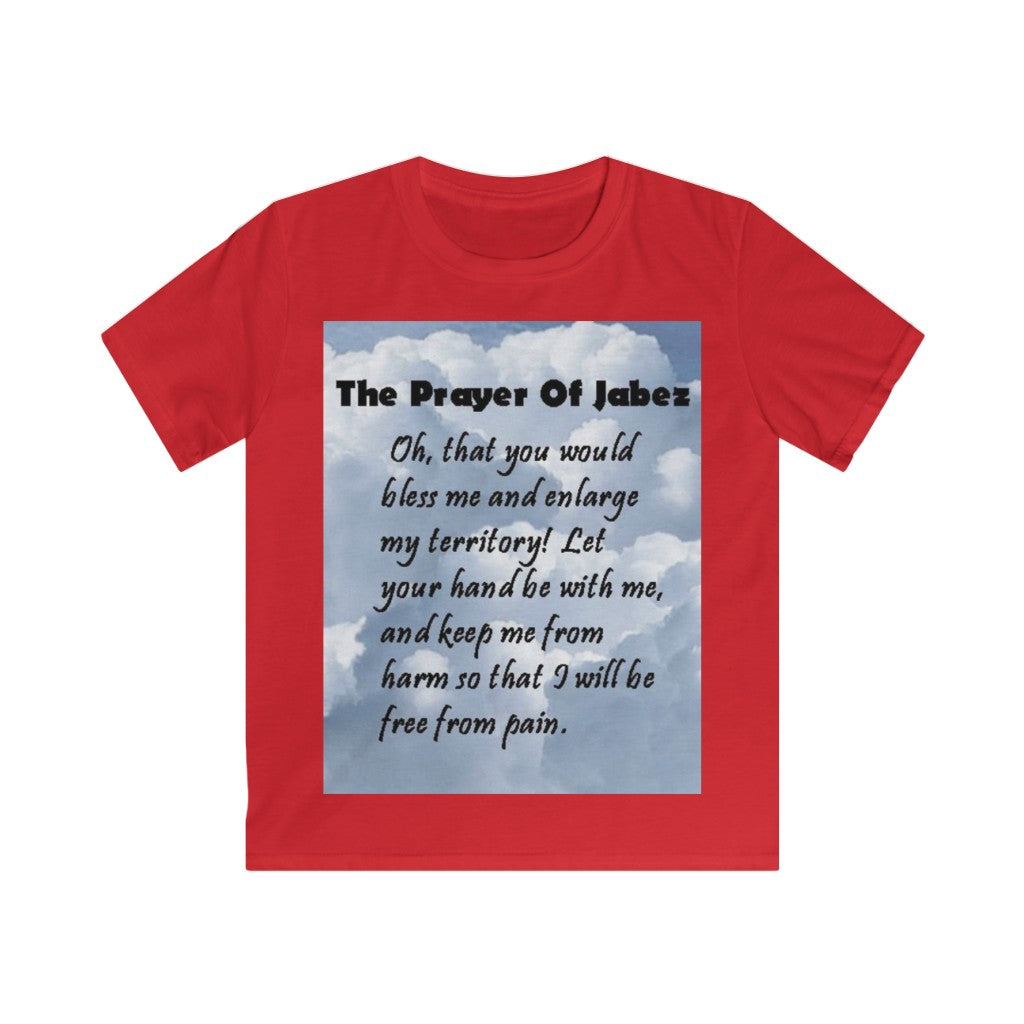 Prayer of Jabez  Kids Softstyle Tee(UK)