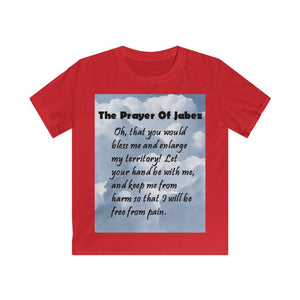 Prayer of Jabez  Kids Softstyle Tee(UK)