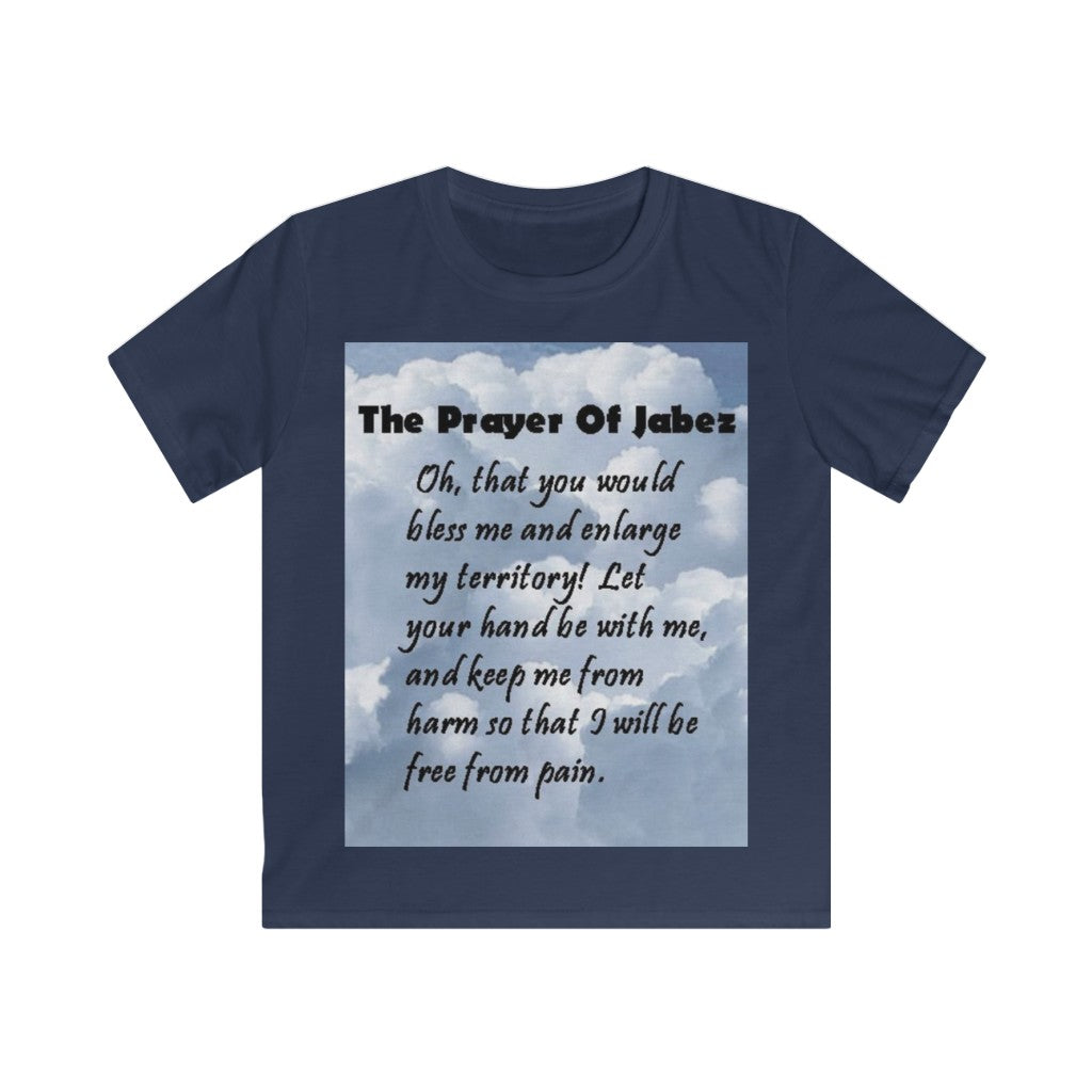 Prayer of Jabez  Kids Softstyle Tee(UK)