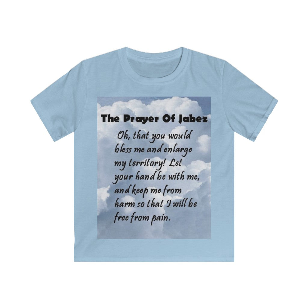 Prayer of Jabez  Kids Softstyle Tee(UK)