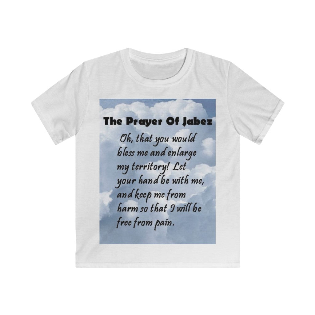 Prayer of Jabez  Kids Softstyle Tee(UK)