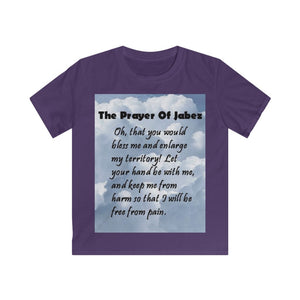 Prayer of Jabez  Kids Softstyle Tee(UK)