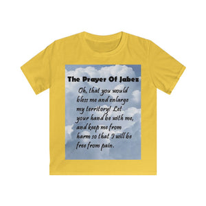 Prayer of Jabez  Kids Softstyle Tee(UK)